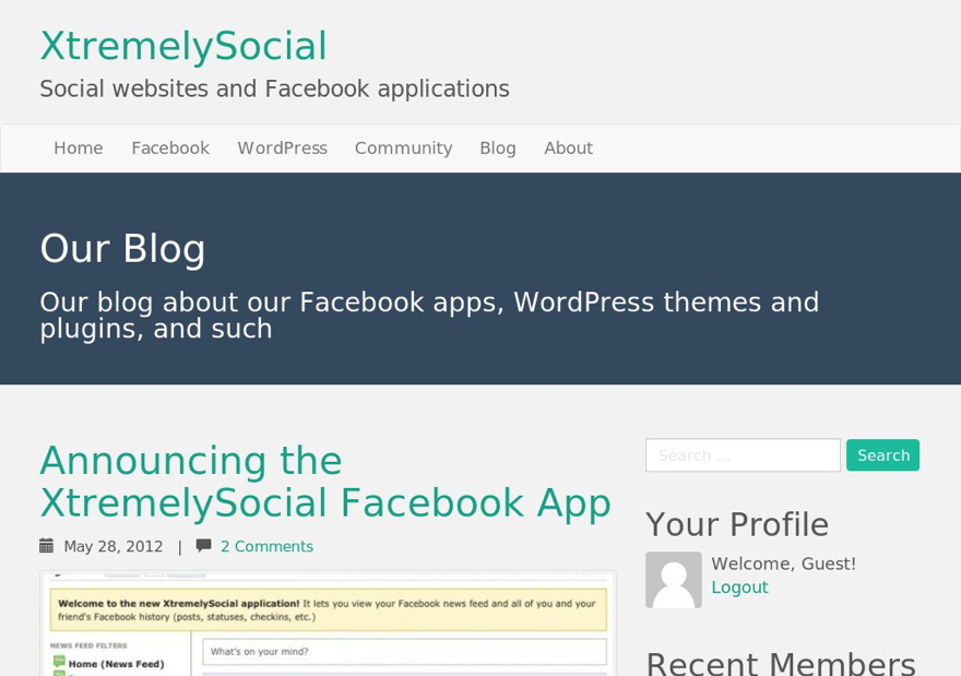 Announcing the Flat Bootstrap WordPress Theme