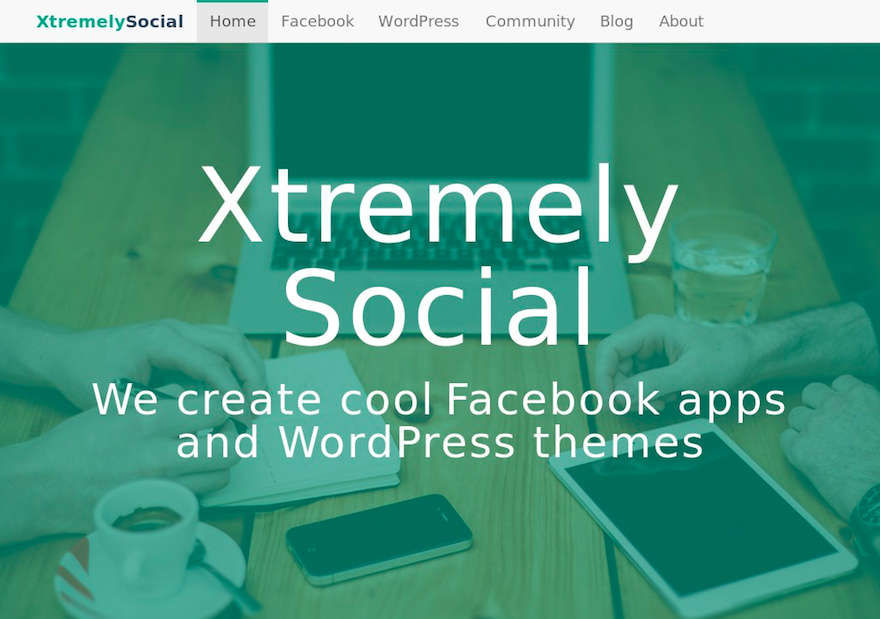 New Modern, "Flat" Look for XtremelySocial.com